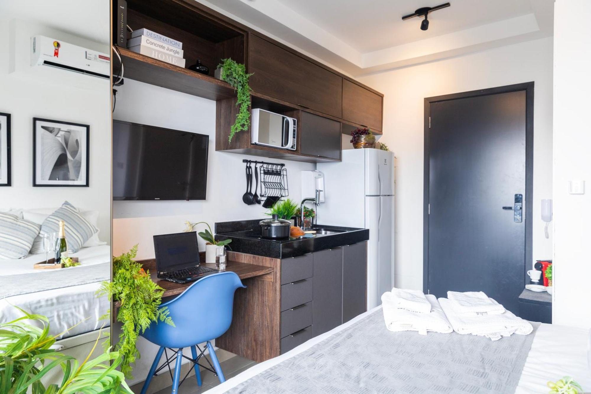 Estudios Modernos Na Oscar Freire - Pinheiros 상파울루 객실 사진
